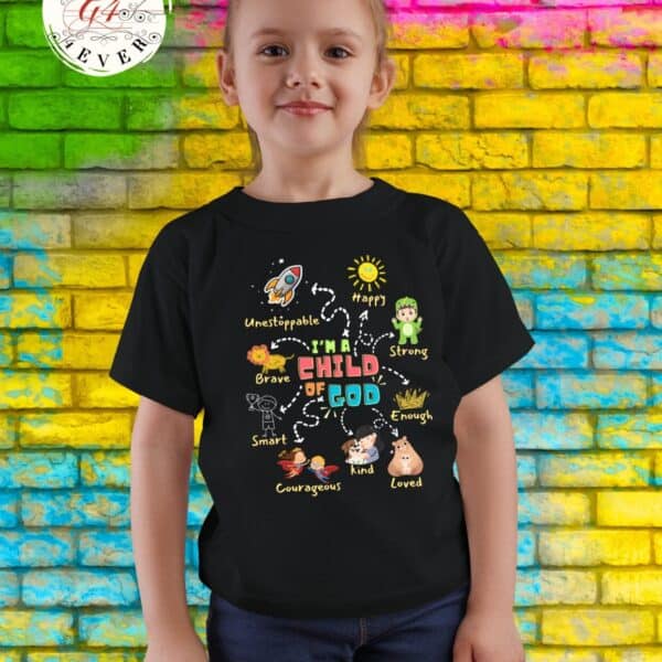 I AM A CHILD OF GOD - CAMISETA PARA NIÑOS UNISEX