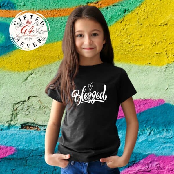 BLESSED - CAMISETA PARA NIÑOS UNISEX