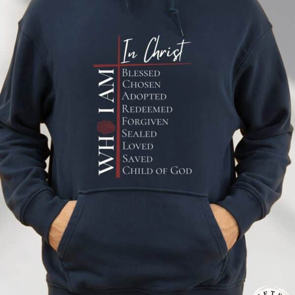 WHO I AM IN CHRIST - HOODIE