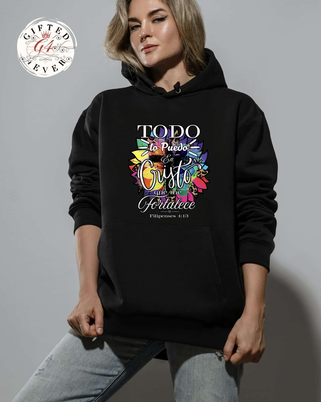 TODO LO PUEDO EN CRISTO - HOODIE - Imagen 5