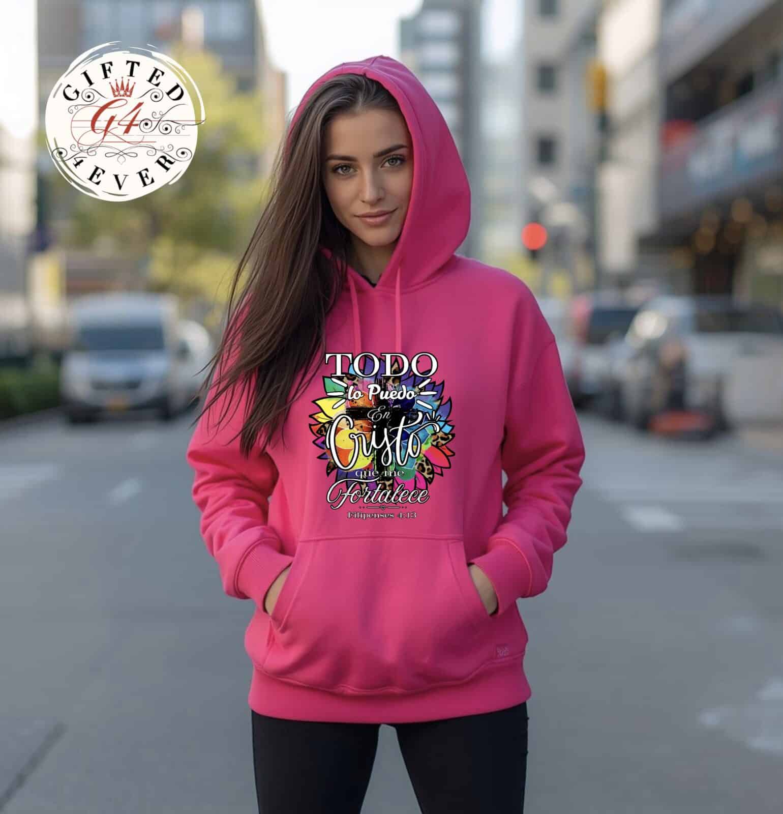 TODO LO PUEDO EN CRISTO - HOODIE - Imagen 4