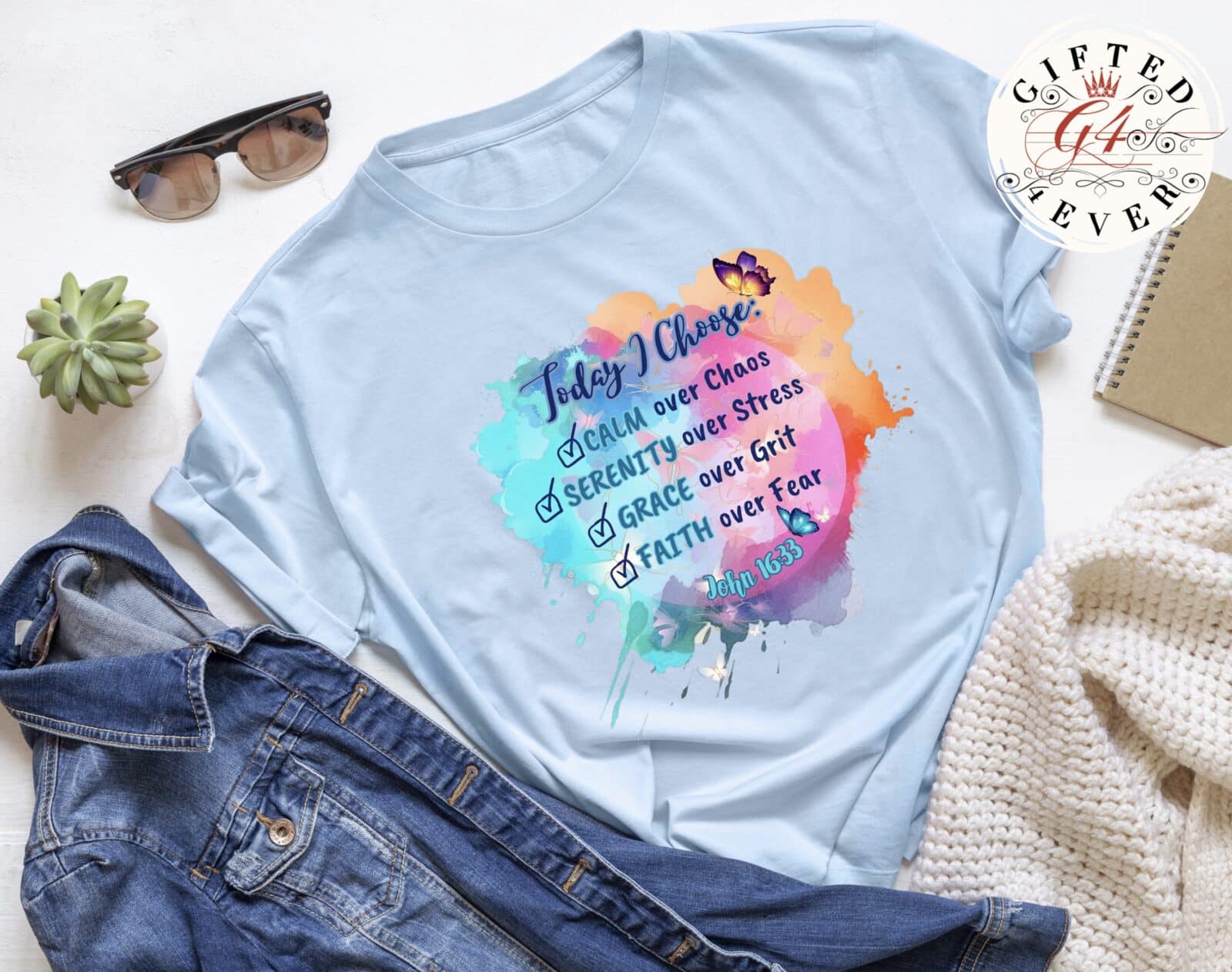 TODAY I CHOOSE - UNISEX TEE - Imagen 2