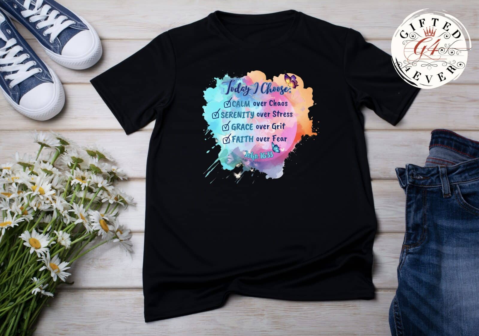 TODAY I CHOOSE - UNISEX TEE - Imagen 5
