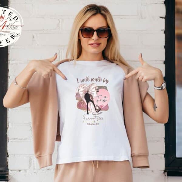 I WILL WALK BY FAITH - UNISEX TEE